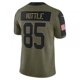 Maillot San Francisco 49ers George Kittle 85 Nike 2021 Salute to Service - Homme